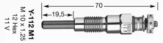 Свеча накаливания NGK 2531